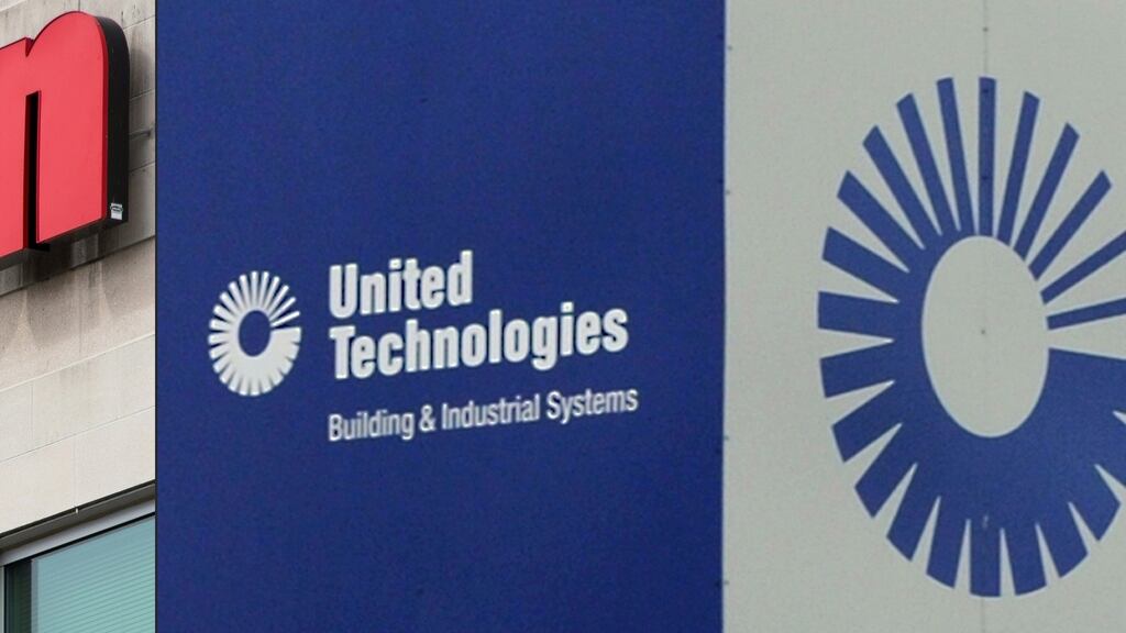 Raytheon and United Technologies have agreed to merge, the companies said in a joint statement. Photograph: Jim Watson/AFP/Getty Images