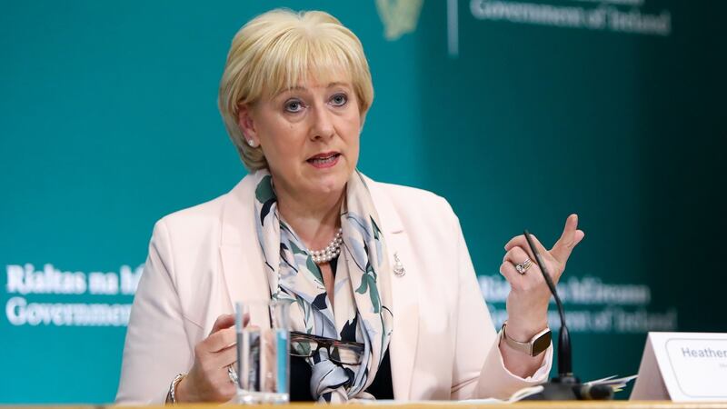 Minister for Social Protection Heather Humphreys is leading the push to introduce pension auto-enrolment next year. Photograph: Maxwells
