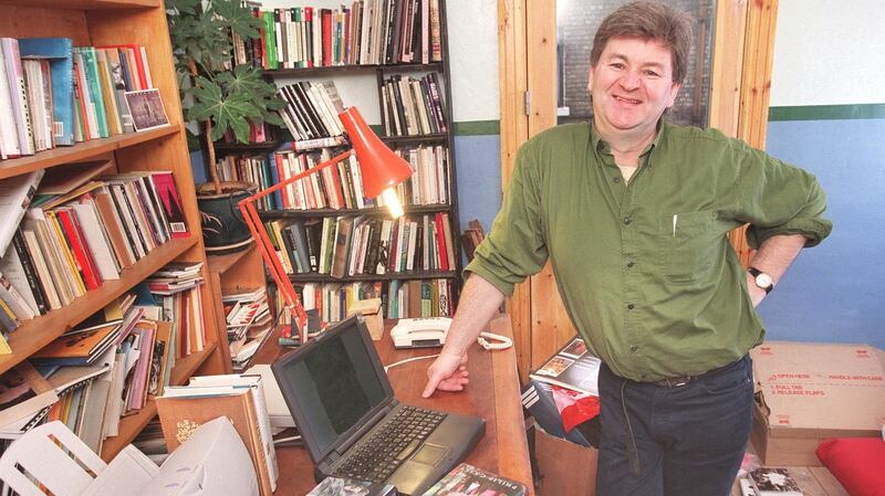 Philip Casey at home in 1999. Photograph: Matt Kavanagh