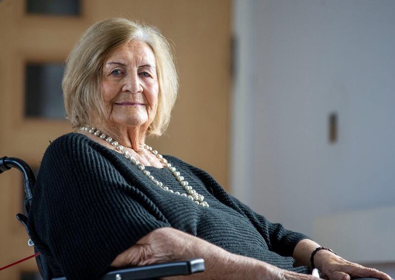Talbot Lodge resident Anne Marie McEvoy says, because of the nursing home staff, residents ‘never felt anything but safe’. Photograph: Tom Honan