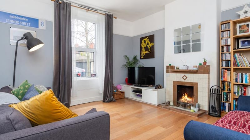 Living room at number 5 Greenville Terrace