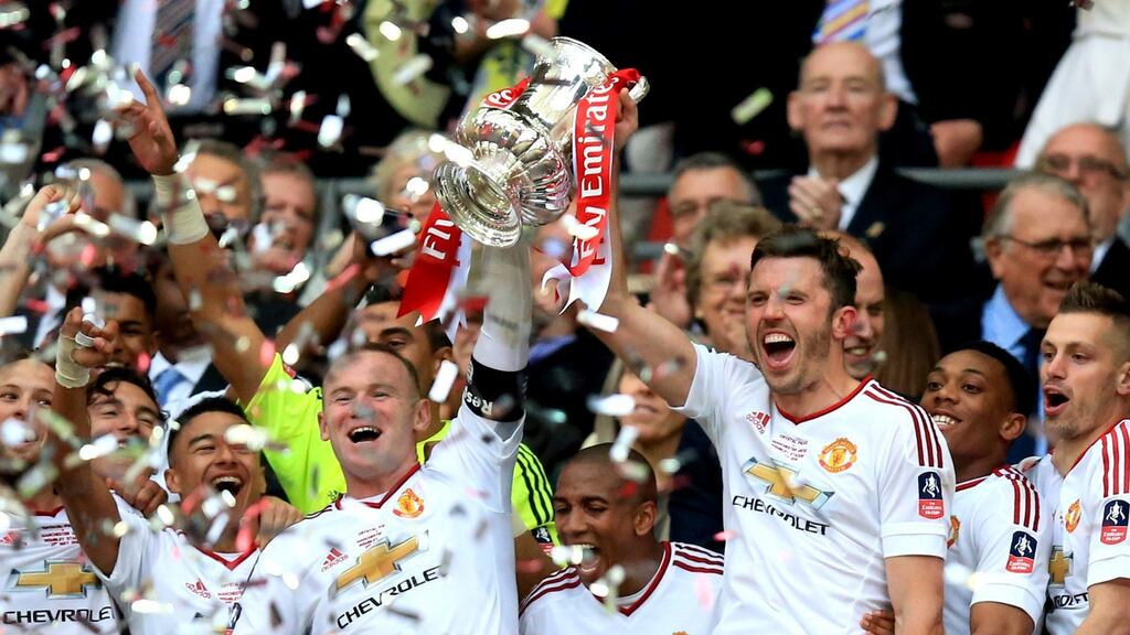 Manchester United’s Michael Carrick has been offered a one-year contract extension. Photograph: PA