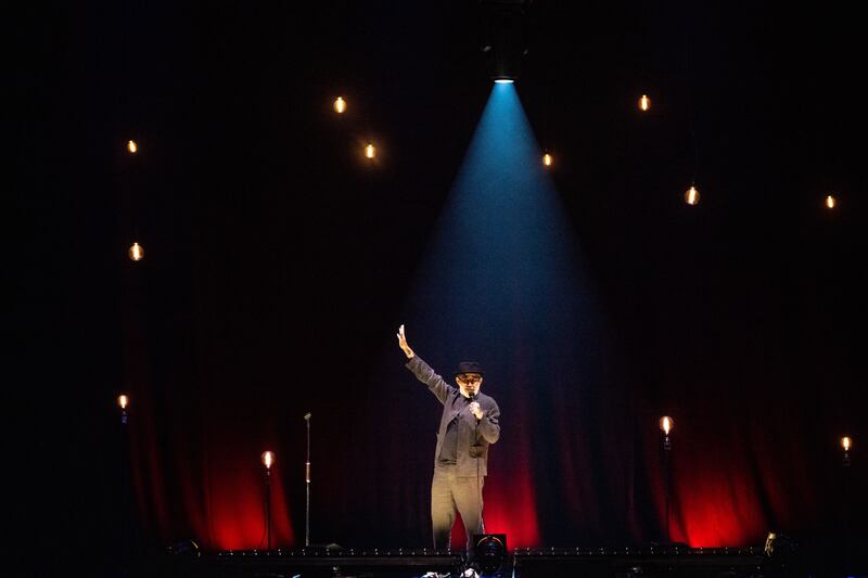 Tommy Tiernan explores the art of storytelling on tour with Martin Shaw. Photograph: Chani Anderson