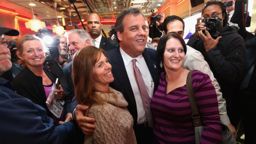 New Jersey governer Chris Christie has refused to budge on his much-criticised decision to place health workers returning from treating Ebola patients in west Africa in mandatory isolation. Photograph: Chip Somodevilla/Getty Images