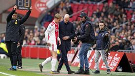 Ajax hopeful De Jong will be fit to face Juventus