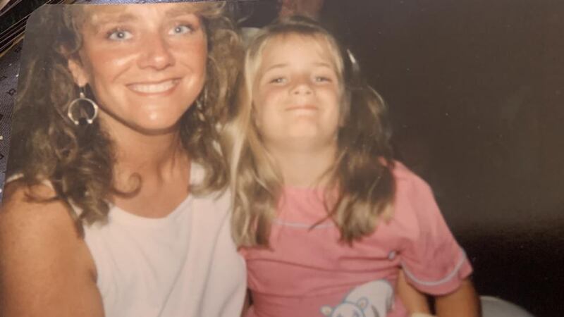 Frances with daughter Aoife.