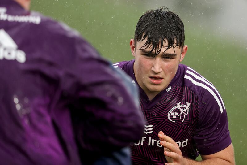 Ruadhán Quinn was among the young Munster players who seized the opportunity earlier this season when the squad was rotated. Photograph: Ben Brady/Inpho