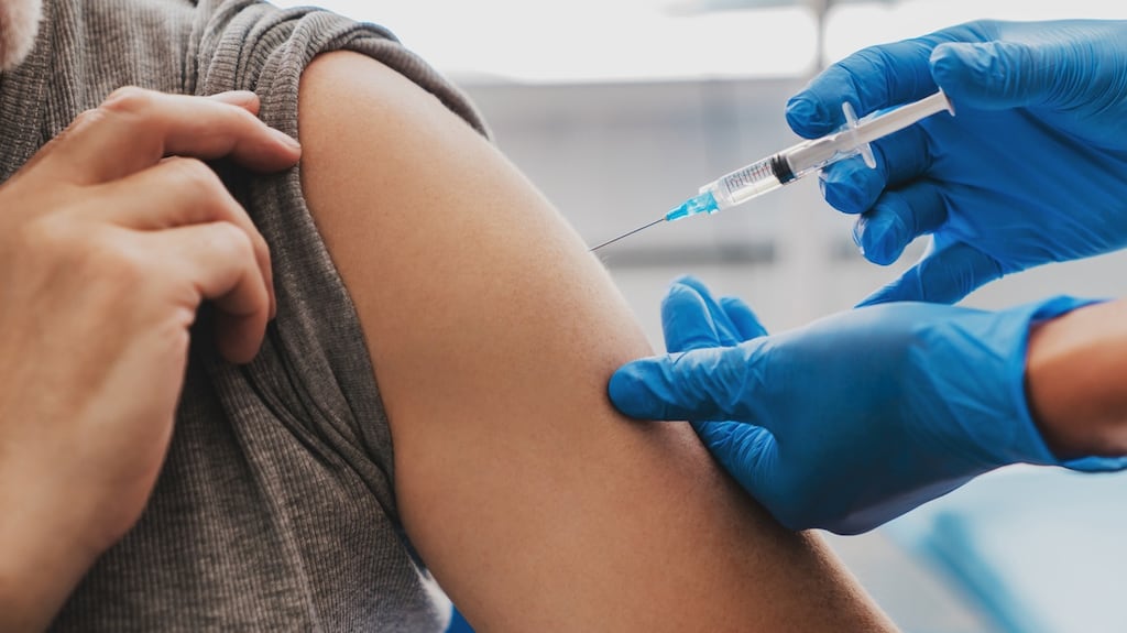 Operation of a vaccination centre at the Beacon Hospital was suspended following the controversy. File photograph: Getty