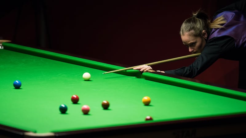 Reanne Evans is a 12-time women’s world champion. Photo: Oli Scarff/AFP via Getty Images