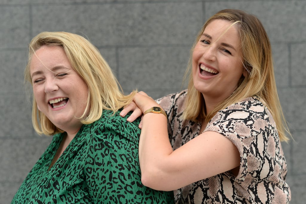 Emer McLysaght and Sarah Breen's message remains an empowering one: be yourself, find your joy and the other stuff will find you. Photograph: Dara Mac Dónaill
Photograph: Dara Mac Donaill / The Irish Times