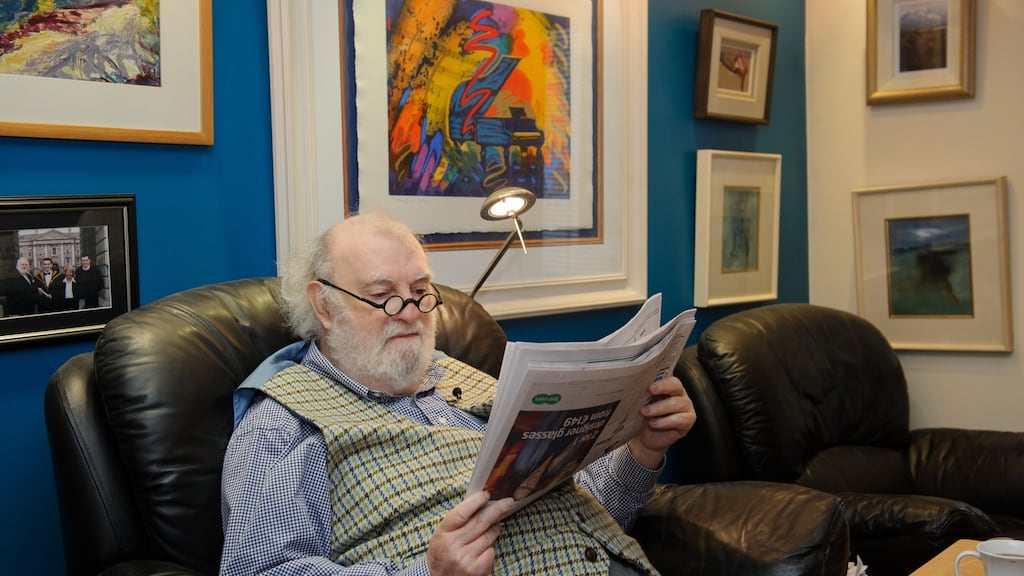 Tony Hennessy at home in Monaghan. Photograph: Rory Geary