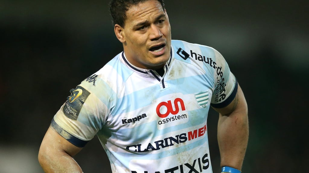 Racing assistant coach Chris Masoe: “It’s good to be underdog but we’ve got to a lot of analysis in the next three weeks,” Photograph: David Rogers/Inpho