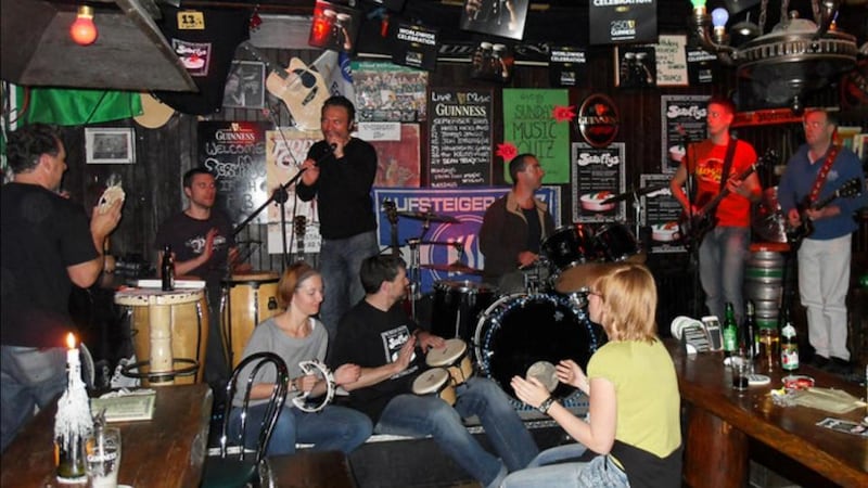 Scruffy’s Irish Pub in Karlsruhe was ‘a place where I could chat to the barman from Galway, play music with a lad from Leitrim and for a few hours, not feel like I was a million miles away from home’.