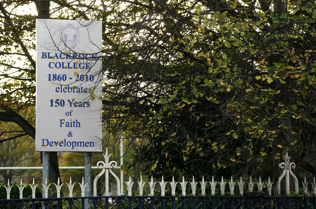 New allegations of child sexual abuse by priests at Blackrock College have emerged in recent days. Photograph: Brian Lawless/PA