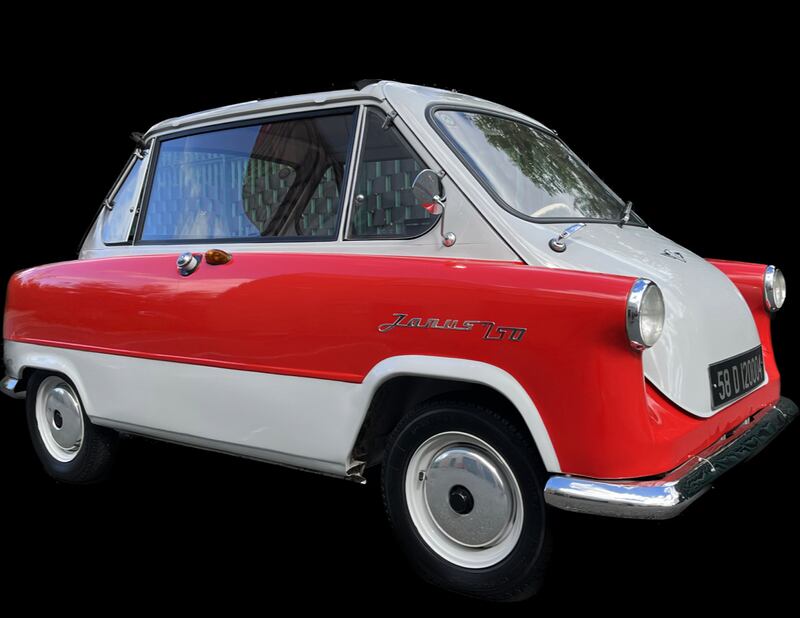 1958 Zundapp Janus that can turn into a bed