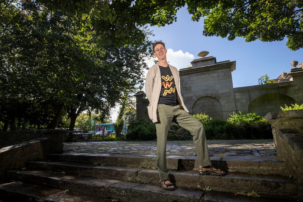 Manchán Magan: 'I want to make the land enjoyable in a lighthearted way.' Photograph: Tom Honan