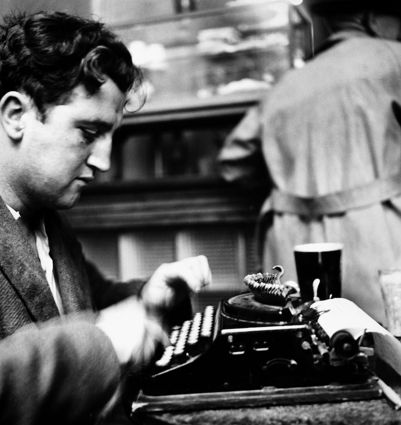 Brendan Behan in 1952: Women played a very minor role in the original world of The Quare Fellow. Photograph: Daniel Farson/Picture Post/Getty