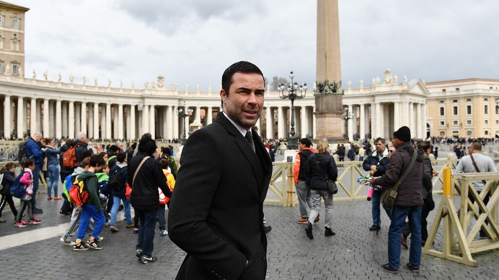 President of the Board of Directors of the Financial Information Authority of Vatican City  Rene Bruelhart (47) said he had resigned. File photograph: Getty