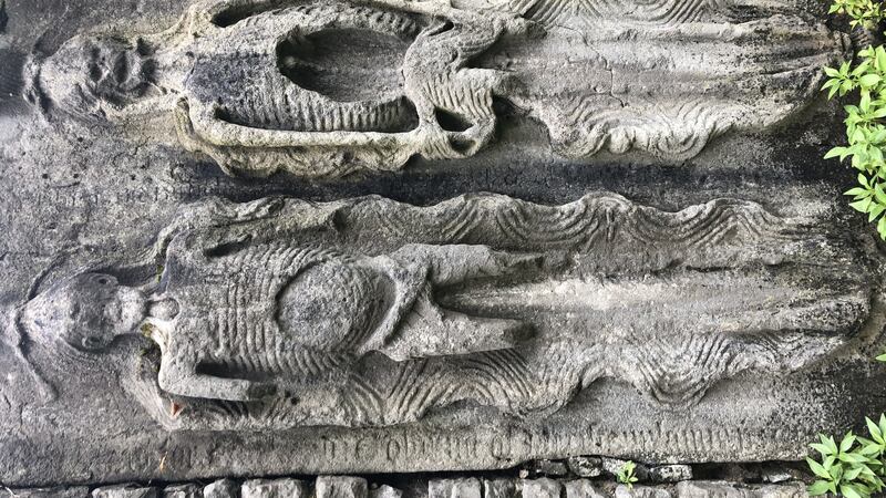 Cadaver Stone, St Peter’s Church Drogheda, Co Louth