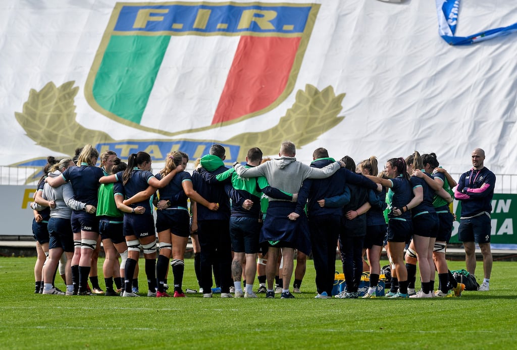 Ireland must brace themselves for the visit of a powerful, all-conquering England side to Musgrave Park. Photograph: Sighinolfi/Inpho