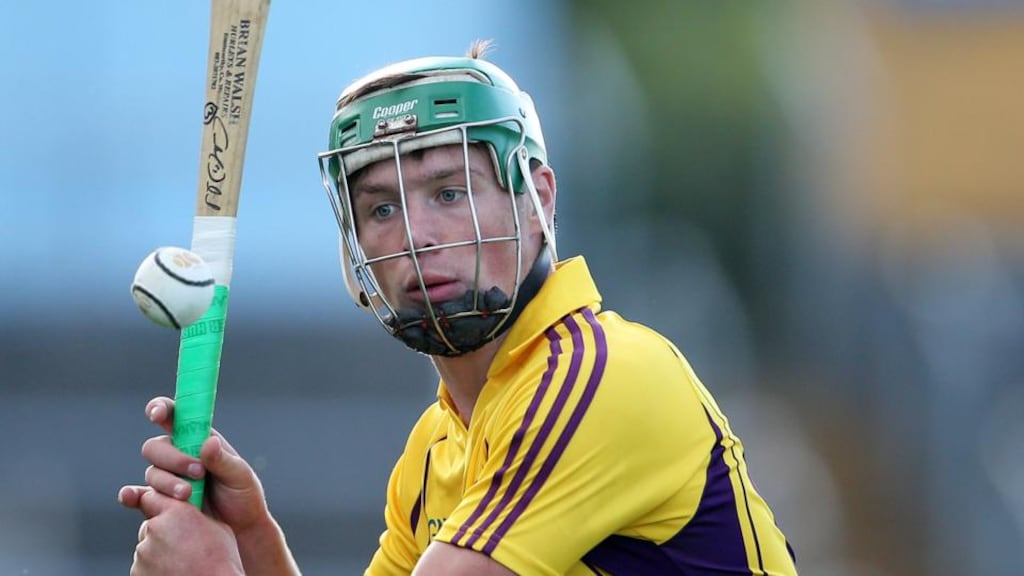 Wexford’s Conor McDonald was in superb form against Kildare in their Under-21 hurling championship calsh. Photograph: Inpho