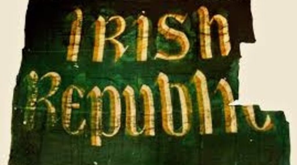 It would not be as dramatic as another Rising, but it would make those words on the tattered green flag - Irish Republic - more than a broken dream.