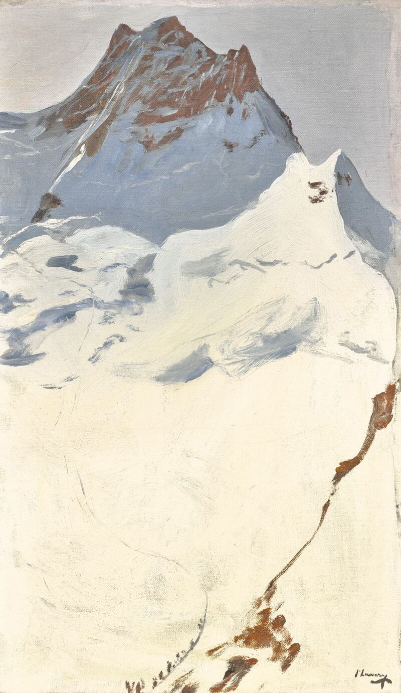 The Summit of Jungfrau by Sir John Lavery