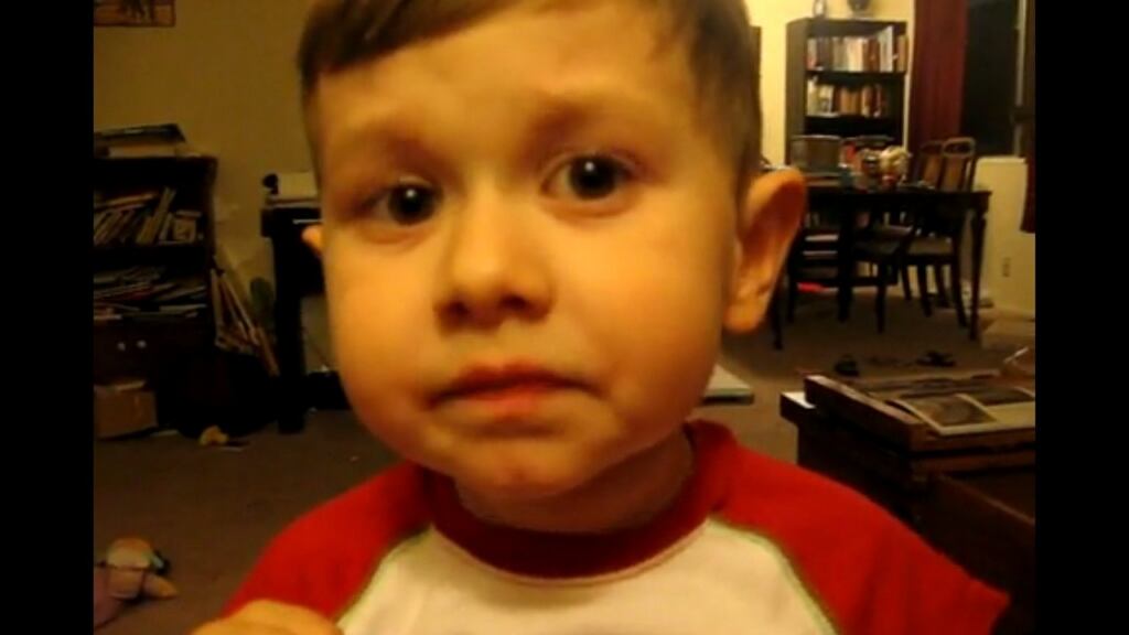 Hard to credit: the three-year- old who recites Litany on YouTube