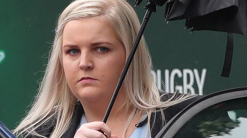 Dayna Kearney from Cross Neen, Co Carlow,  has pleaded not guilty to the charge of causing death by dangerous driving. Photograph: Colin Keegan, Collins Dublin