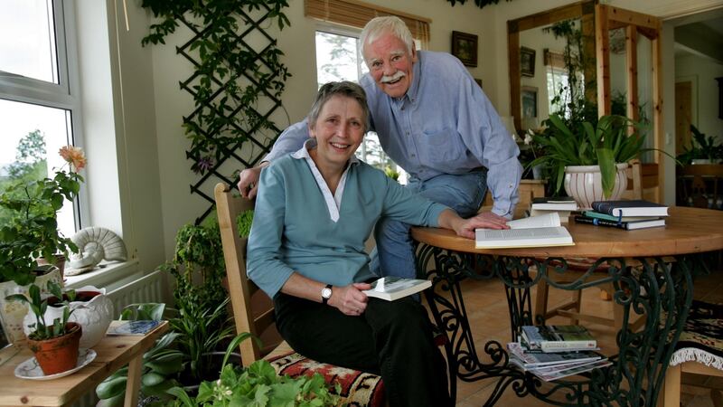 Steph and Tony Booth in 2006. Photograph: Matt Kavanagh
