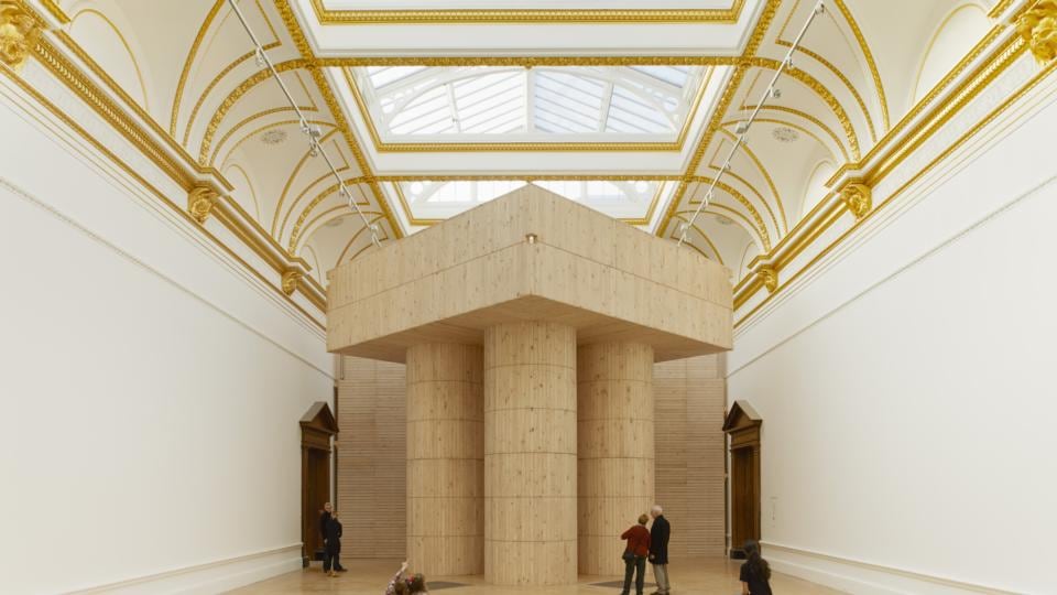 The installation by Pezo von Ellrichshausen