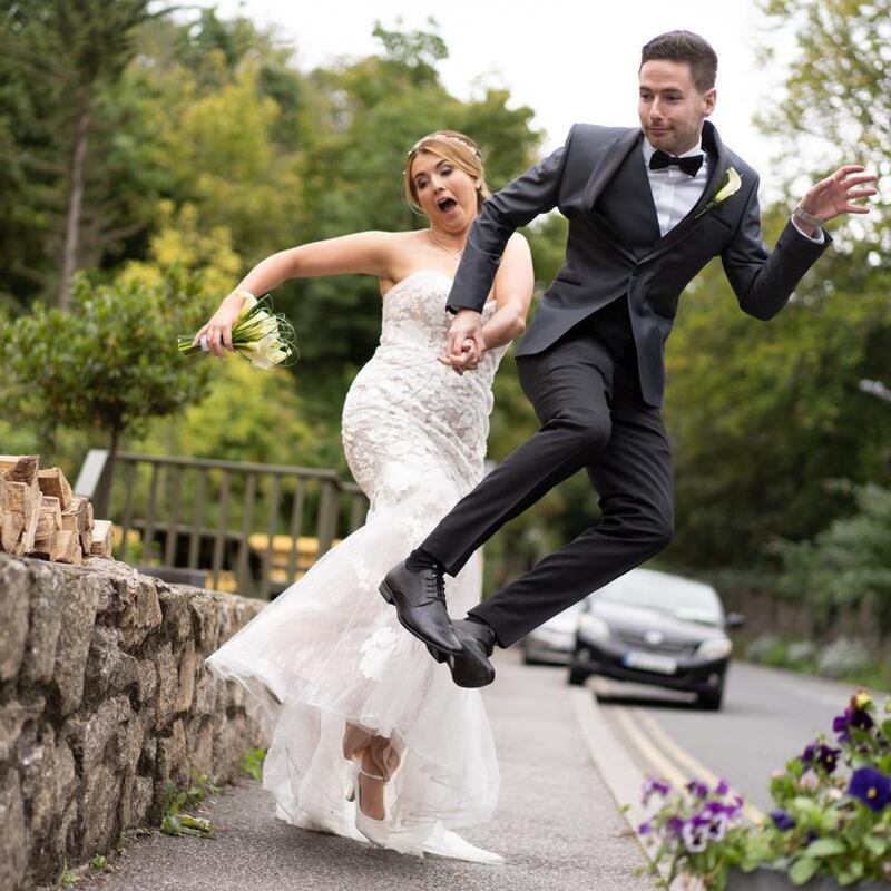 Shóna and Wayne McGann changed their wedding plans within 24 hours so they could celebrate with their family and friends