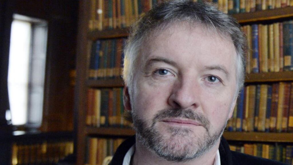 To celebrate the launch of the new Charlie Parker thriller, John Connolly will be joined by musicians Jonny Kearney and Lucy Farrell in the Smock Alley Theatre on March 20th. Photograph: Alan Betson