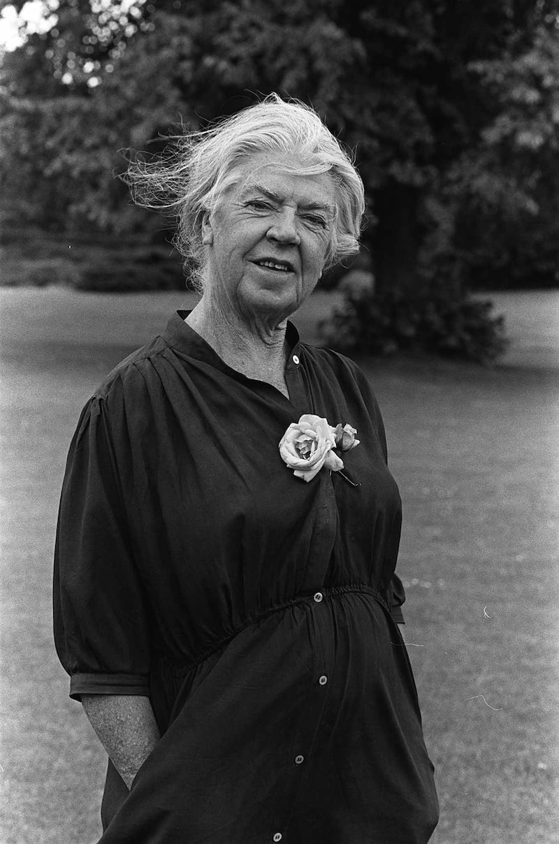 Mary Lavin in 1984. Photograph: Peter Thursfield