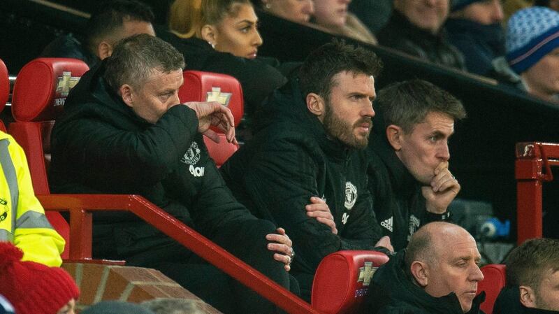 It’s two defeats in a row for Ole Gunnar Solskaer’s side. Photo: Peter Powell/EPA