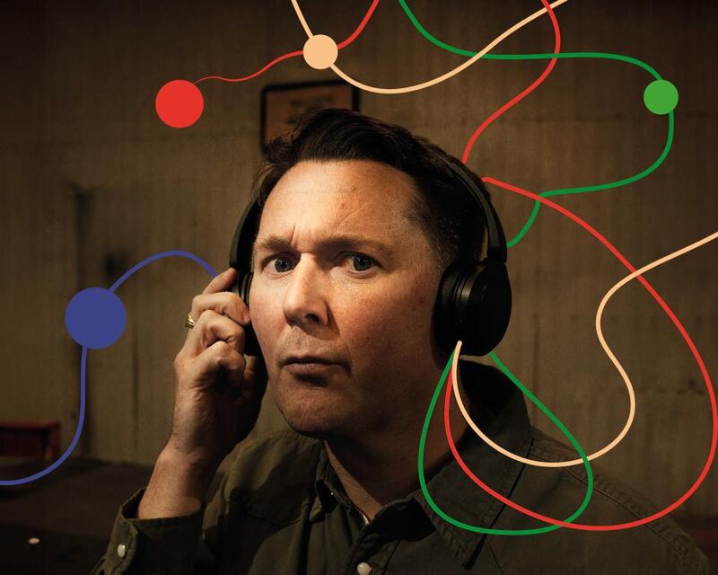 Shane Casey in The Man Who Talks to Statues