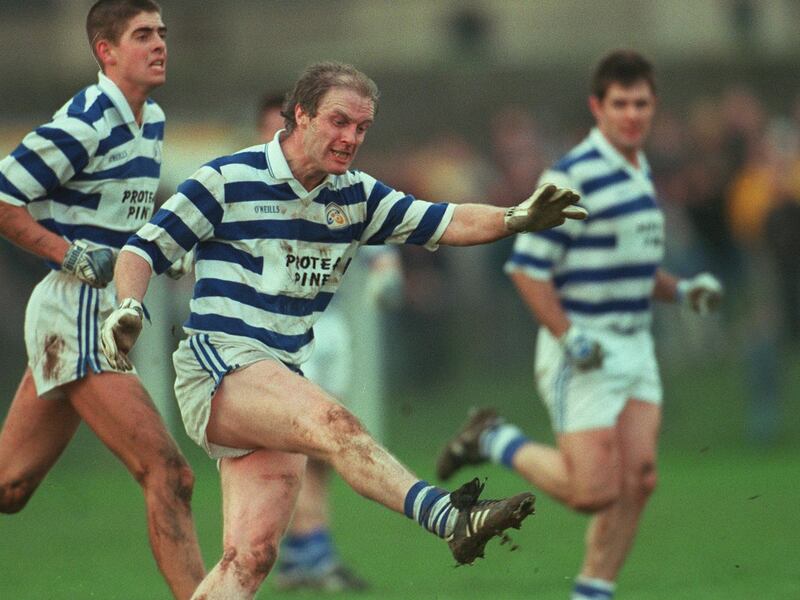 Larry Tomkins in action for Castlehaven . 'When I went to 'Haven it was a match made in heaven,' said the former Cork All-Ireland-winning star. Photograpph: Patrick Bolger/Inpho