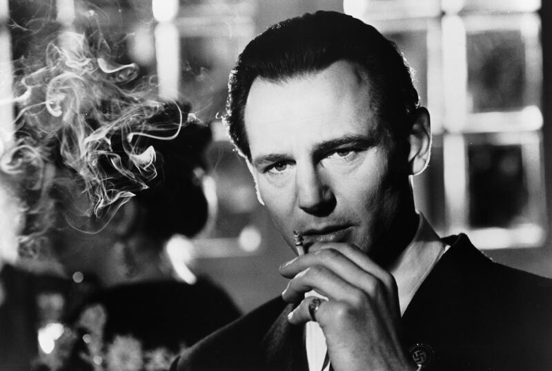 Actor Liam Neeson in the film Schindler's List. Photograph: David James