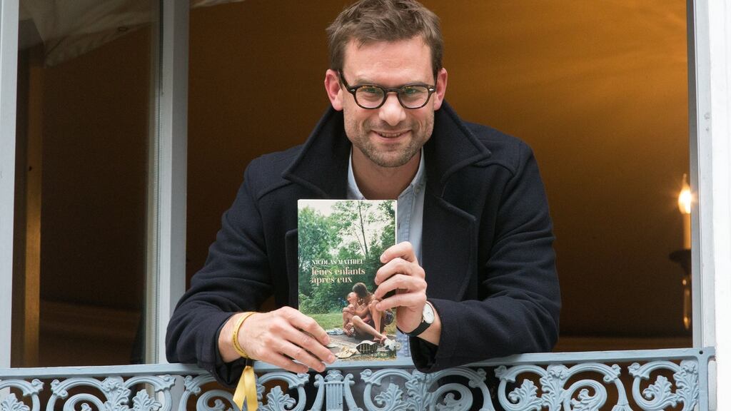 French writer Nicolas Mathieu. Photograph: Michel Stoupak/NurPhoto via Getty