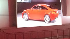 Audi shows five-door version of its new TT coupé