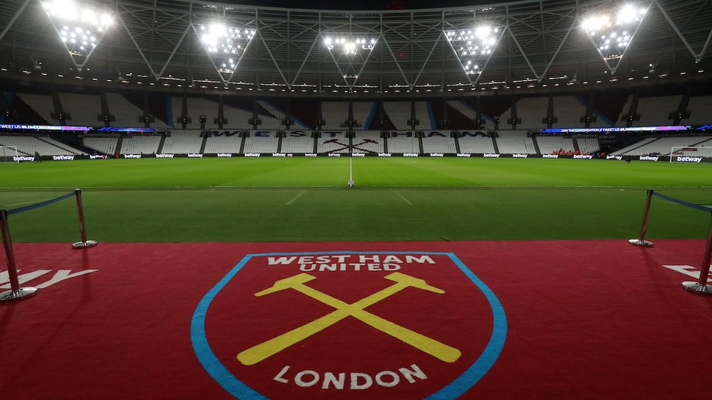 West Ham have suspended youth coach Mark Phillips after he took part in a march organised by the Democratic Football Lads Alliance (DFLA). Photograph: Catherin Ivill/Getty
