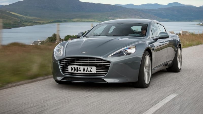 The Aston Martin Rapide: Almost as gorgeous as the Vanquish, but much more engaging to drive