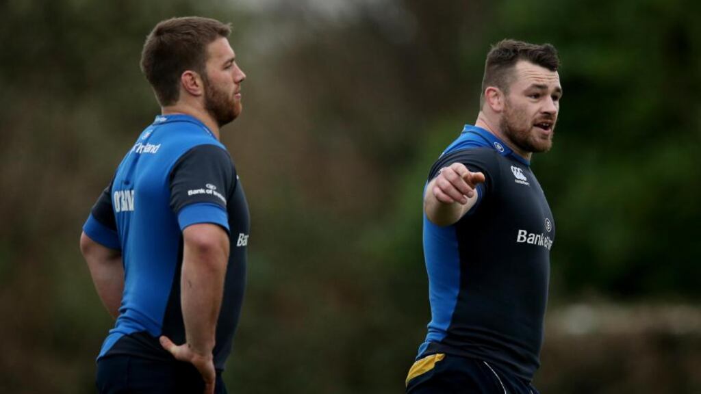 Leinster will not register Sean O’Brien or Cian Healy for Saturday’s trip to play London Wasps. (Photograph: INPHO/Ryan Byrne)