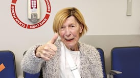 Annie Lynch (79) looking forward to ‘turkey dinner and a pint’ after getting first Covid-19 vaccine