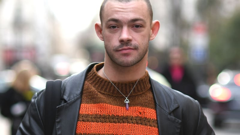 Félix Maritaud attends the Acne Studio Menswear Fall/Winter 2019-2020 show as part of Paris Fashion Week. Photograph: Vanni Bassetti/Getty Images for Acne Studios)