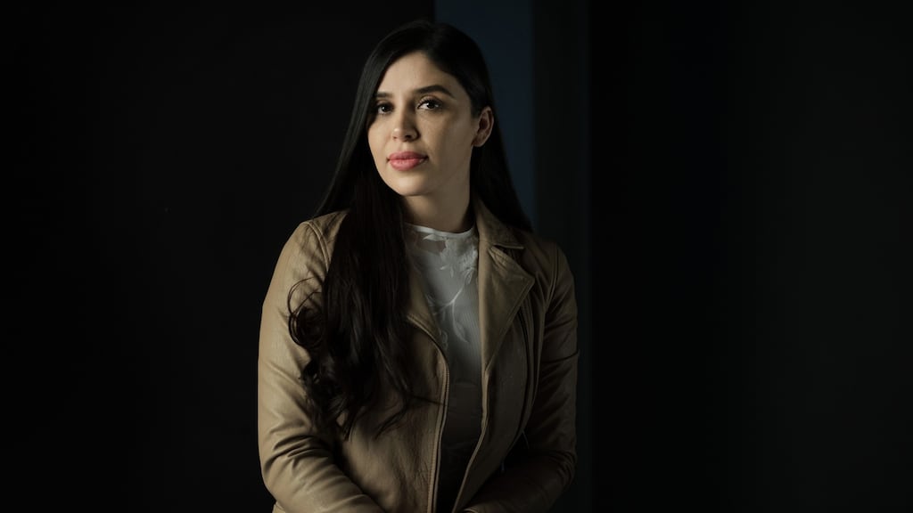 Emma Coronel Aispuro, wife of the notorious cartel boss known as El Chapo. She was arrested and charged with helping her husband run his multibillion-dollar criminal empire. Photograph: Todd Heisler/The New York Times