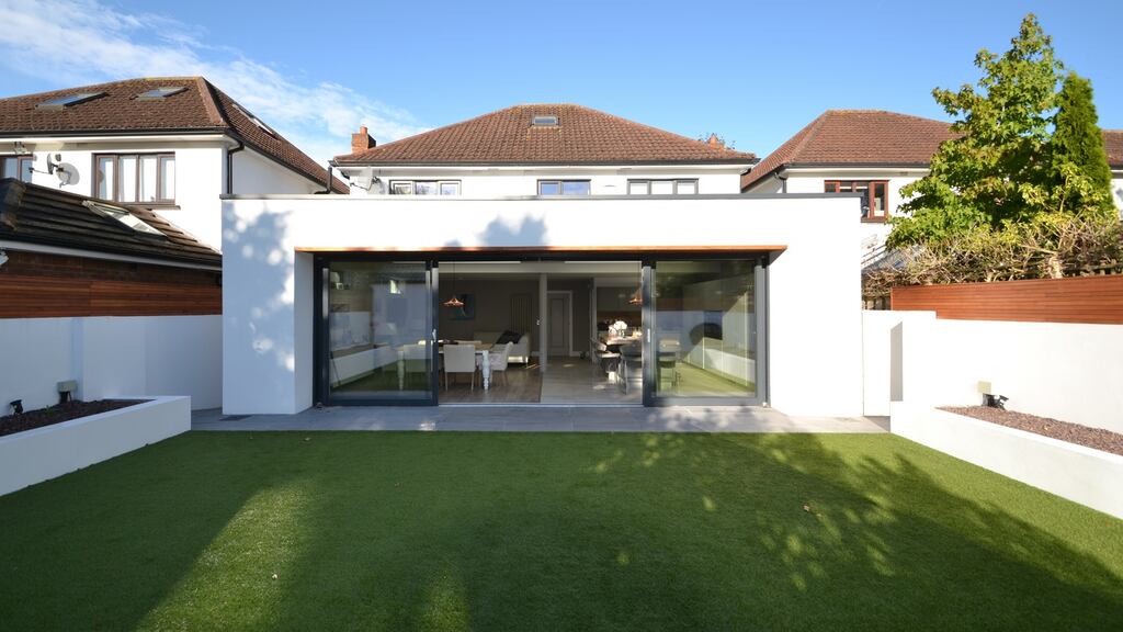An extension to a Dublin house designed by Joe Fallon Design