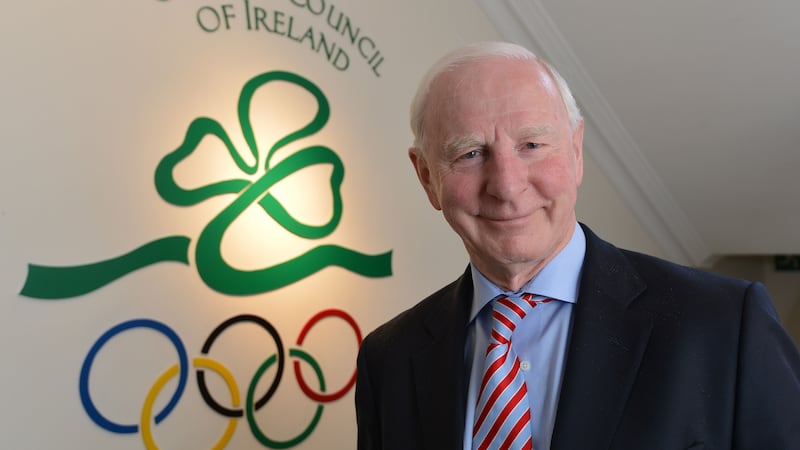 Pat Hickey, President of the Olympic Council of Ireland at Harbour Road Howth. Photograph: Alan Betson/The Irish Times