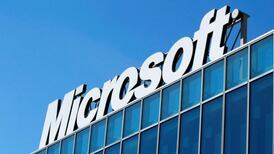 Microsoft beats forecast in first quarter