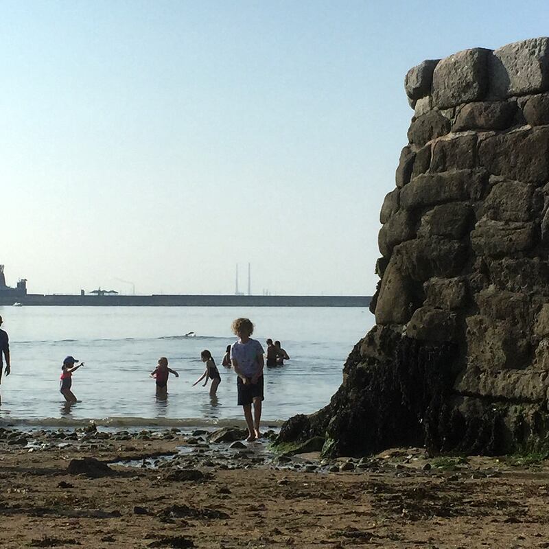 Beach life on Dublin Bay